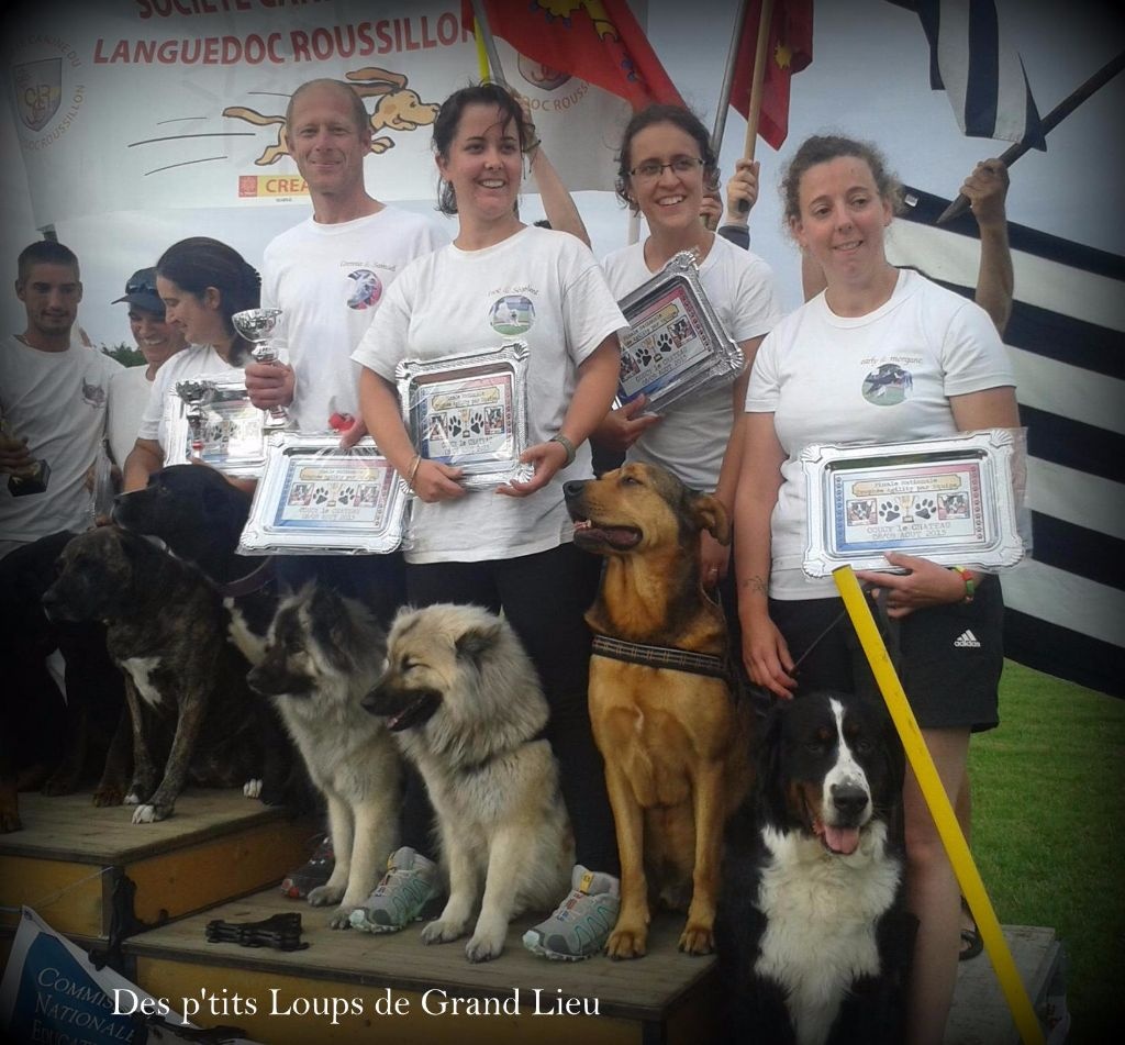 Des P'tits Loups De Grand Lieu - Trophée national par équipe 8-9/08